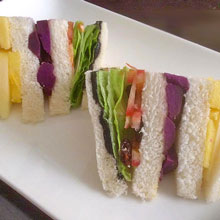 食譜-芝麻蔬果三明治