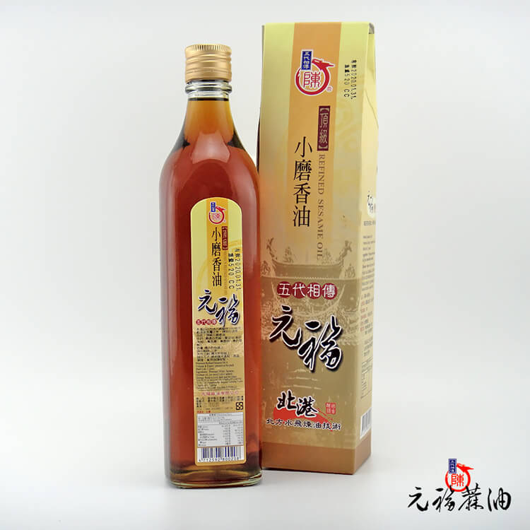 北港元福頂級小磨香油